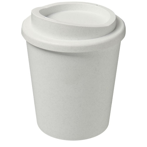 Gobelet isotherme personnalisé recyclé Espresso 250 ml Americano® Blanc / Noir